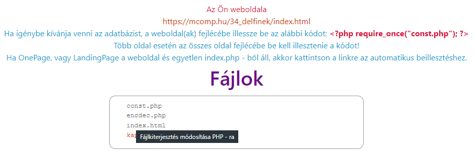 Fájl feltöltése